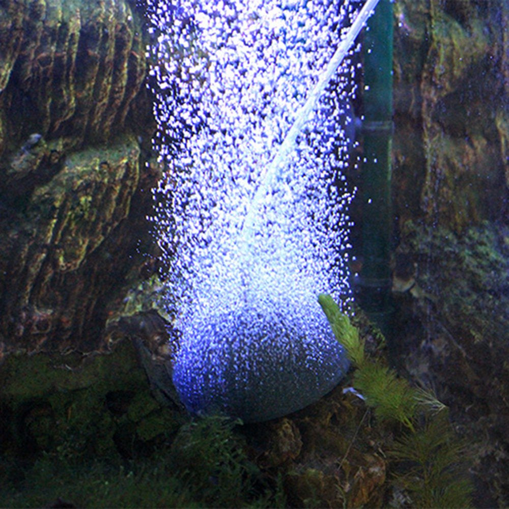 RUSR Aquarium Pond Pump Fish Tank Bubble Diffuser Ball Air Stone Aerator (6Cm)