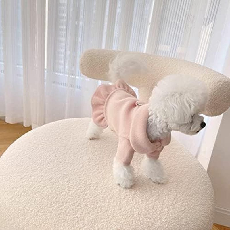 BADALO Pet Clothes Winter Pet Coat Jacket Small Dog Clothing Pet Outfit Pet Cotton Clothes/Pink/S Code Animals & Pet Supplies > Pet Supplies > Dog Supplies > Dog Apparel BADALO   