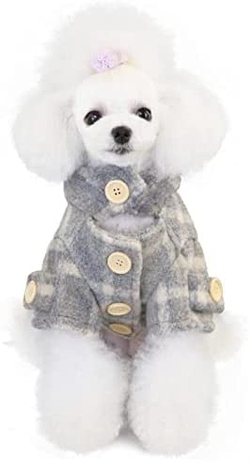 BADALO Pet Plaid Clothes Winter Pet Jacket Suit for Small Medium Dogs/A/Xxl Code Animals & Pet Supplies > Pet Supplies > Dog Supplies > Dog Apparel BADALO   