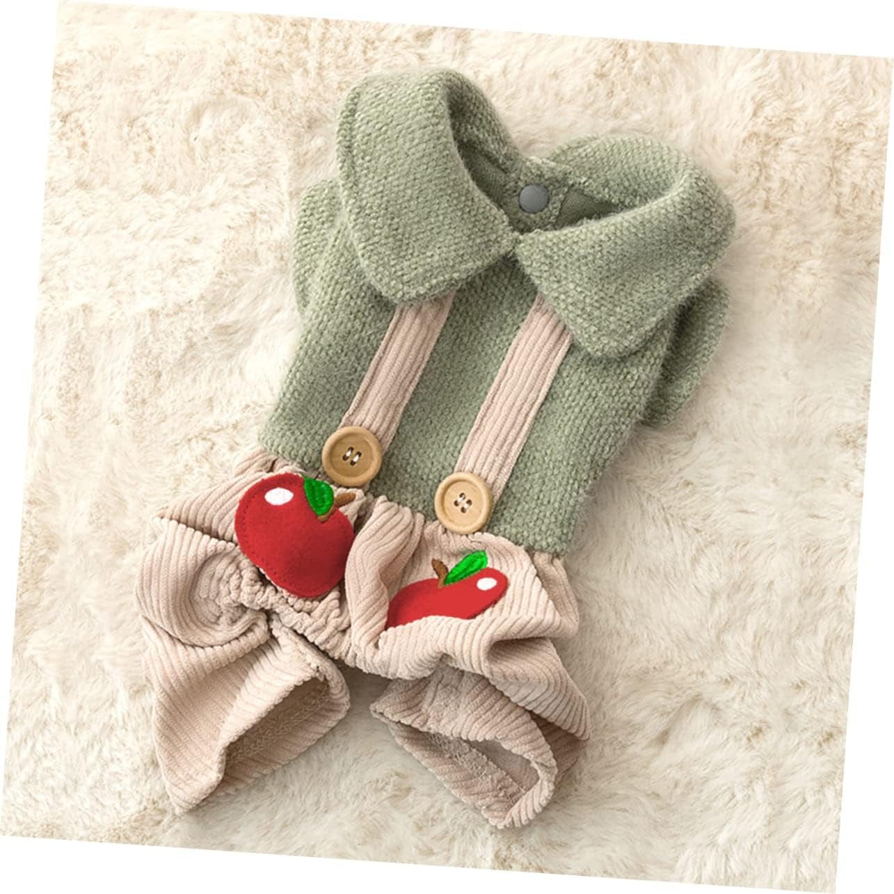 Balacoo 3 Pcs Supply Outfit Dogs Cold Lovely Decorative Pet Puppy Assorted Clothes Soft Accessories Hoodie Winter Jacket Coat Festival Daily Holiday Party Adorable Clothing Doggie Small Animals & Pet Supplies > Pet Supplies > Dog Supplies > Dog Apparel Balacoo   