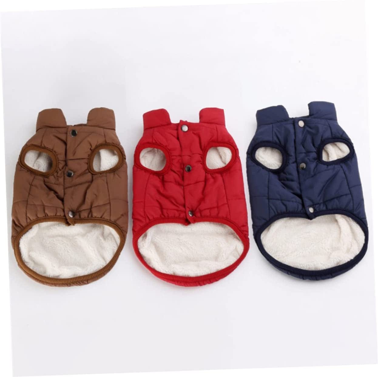 Balacoo Coats Puppy Clothes Mcbling Clothes Puppy Winter Clothes Coat Dog Winter Coat Dog Clothes Cotton Coat Dog'S Clothes Clothing Dog Clothes Winter Cotton-Padded Jacket Navy Pet Animals & Pet Supplies > Pet Supplies > Dog Supplies > Dog Apparel Balacoo   