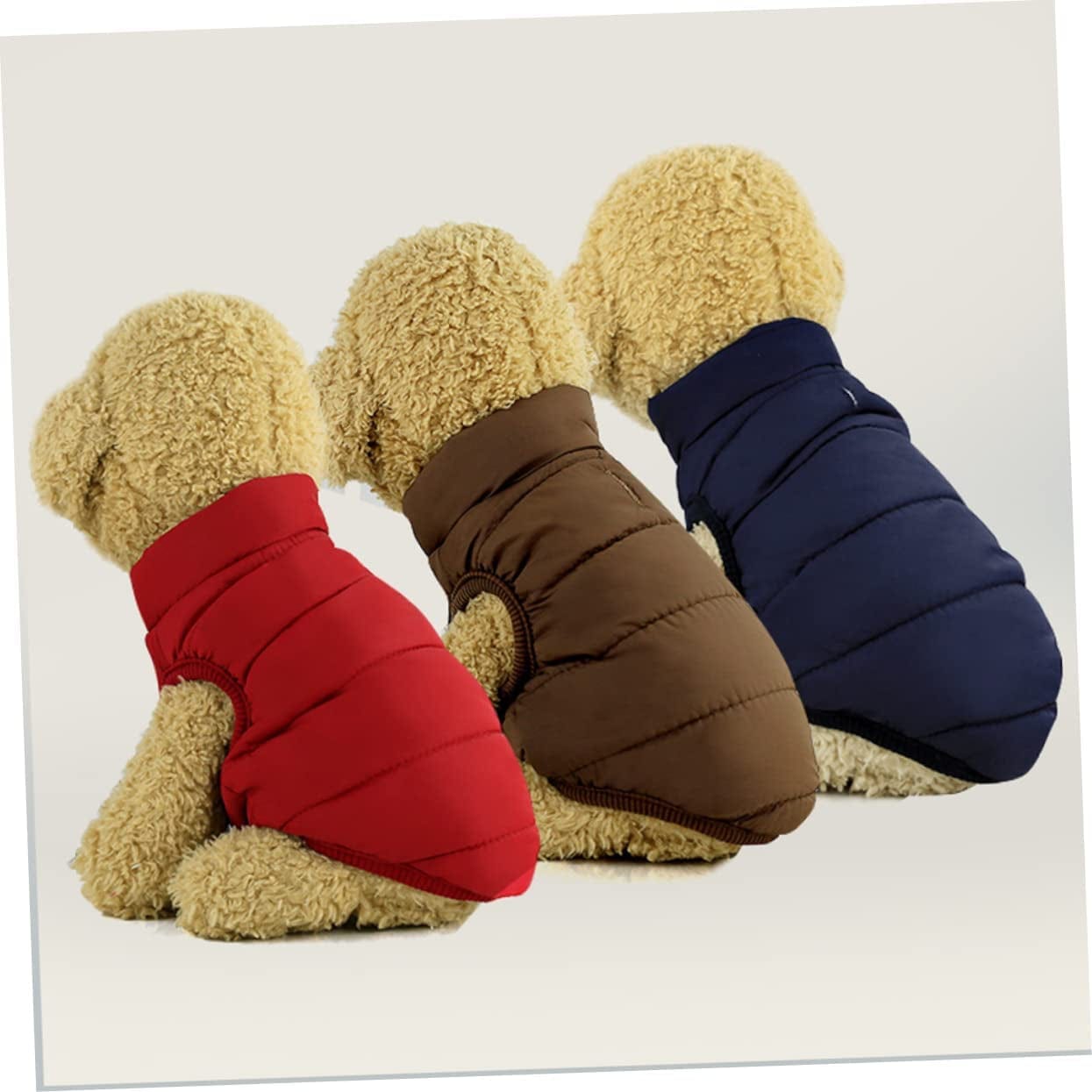 Balacoo Coats Puppy Clothes Mcbling Clothes Puppy Winter Clothes Coat Dog Winter Coat Dog Clothes Cotton Coat Dog'S Clothes Clothing Dog Clothes Winter Cotton-Padded Jacket Navy Pet Animals & Pet Supplies > Pet Supplies > Dog Supplies > Dog Apparel Balacoo   