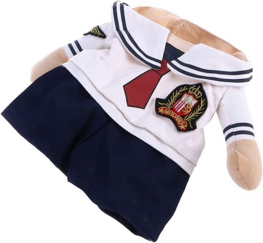 Balacoo Size Cat for Small Hat Holiday Puppy Christmas Dog Suit Sailors XL Sailor Cosplay Pet Clothes with Apparel Captain Navy Costumes Dogs and Decorative Halloween - Suitable Costume Animals & Pet Supplies > Pet Supplies > Dog Supplies > Dog Apparel Balacoo   
