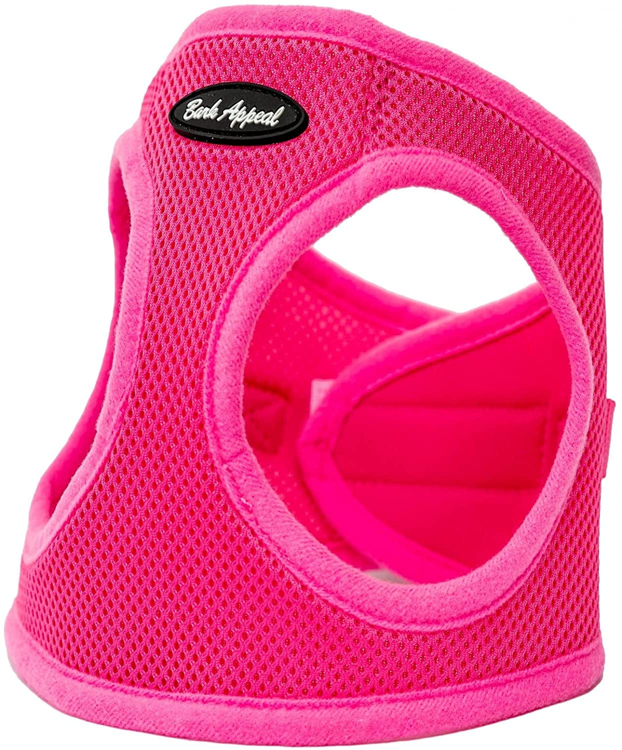 Bark Appeal Step-In Dog Harness, Mesh Step in Dog Vest Harness for Small & Medium Dogs, Non-Choking with Adjustable Heavy-Duty Buckle for Safe, Secure Fit – (Small, Pink) Animals & Pet Supplies > Pet Supplies > Dog Supplies > Dog Apparel Bark Appeal   