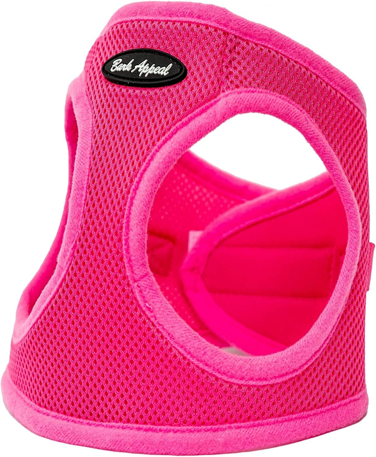 Bark Appeal Step-In Dog Harness, Mesh Step in Dog Vest Harness for Small & Medium Dogs, Non-Choking with Adjustable Heavy-Duty Buckle for Safe, Secure Fit – (Small, Pink) Animals & Pet Supplies > Pet Supplies > Dog Supplies > Dog Apparel Bark Appeal   