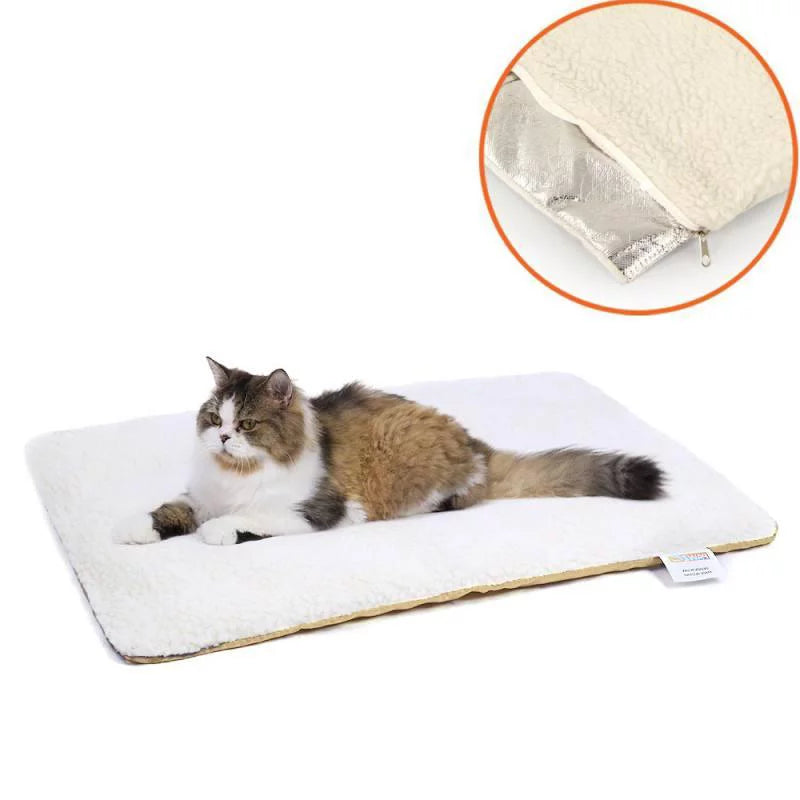 Pet Heating Pad Durable Waterproof Electric Warming Heated Bed Mat for Dogs Cats