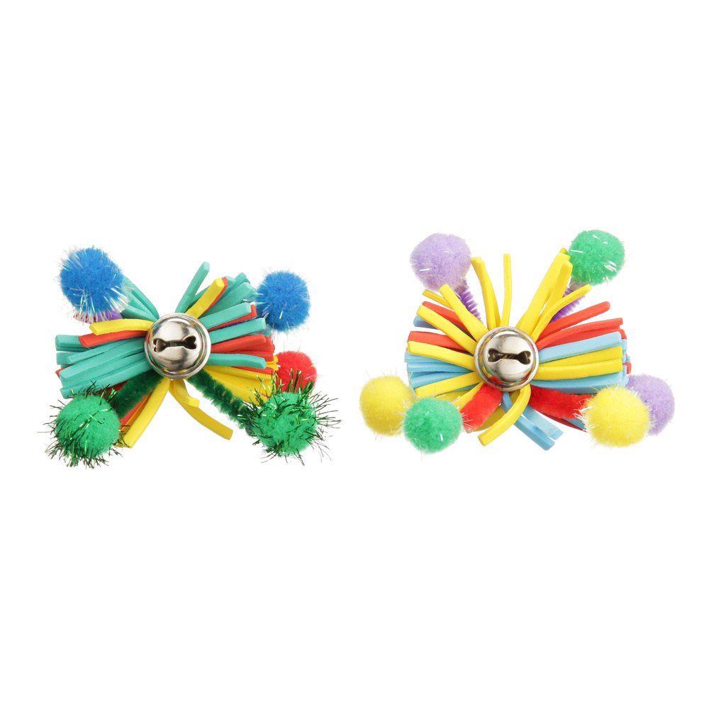 ASPCA Fuzzy Cat Toys, 2-Pack Animals & Pet Supplies > Pet Supplies > Cat Supplies > Cat Toys American Cat Club   