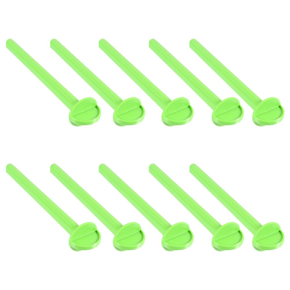 OUNONA 10 Pcs Bird Standing Stick Parrot Stand Plastic Perch Bird Cage Accessories Animals & Pet Supplies > Pet Supplies > Bird Supplies > Bird Cage Accessories OUNONA   