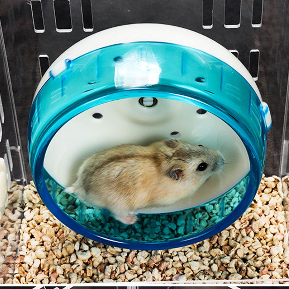 Hamster Cage Escape Proof Small Animal Habitat Hamster House with Bowl Wheel Animals & Pet Supplies > Pet Supplies > Small Animal Supplies > Small Animal Habitats & Cages Bangcool   