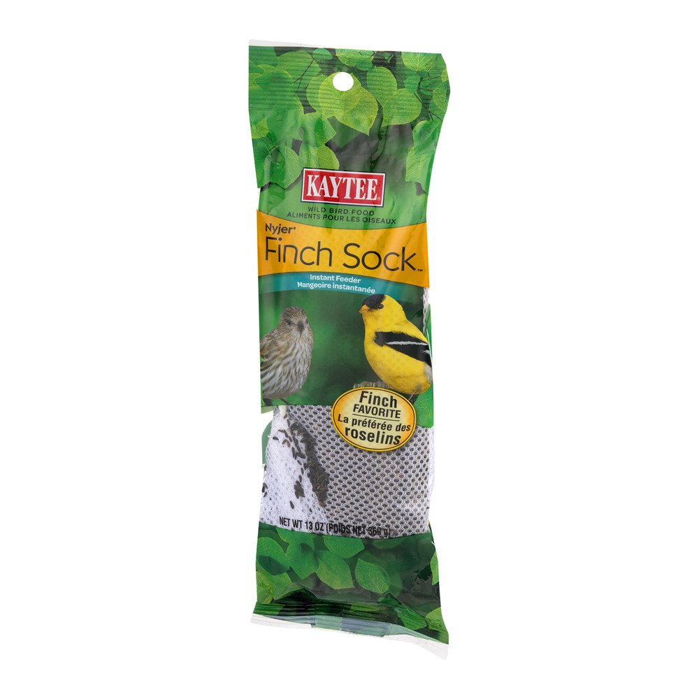 Pennington Kaytee Finch Sock Instant Feeder, 13 Oz. Animals & Pet Supplies > Pet Supplies > Bird Supplies > Bird Food Kaytee   