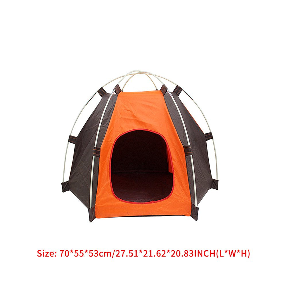 Waterproof Oxford Pets House Dog Cat Playing Bed Small Dog Puppy Portable Folding Kennel Outdoor Indoor Tents Animals & Pet Supplies > Pet Supplies > Dog Supplies > Dog Houses Toma   