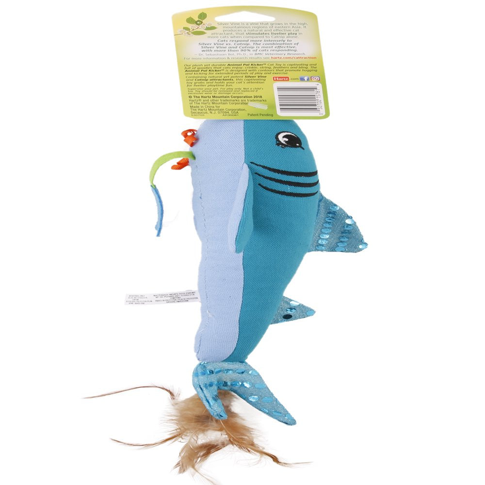 Hartz Cattraction Animal Pal Kicker Cat Toy with Silver Vine and Catnip, Animal Will Vary Animals & Pet Supplies > Pet Supplies > Cat Supplies > Cat Toys Hartz Mountain Corp   