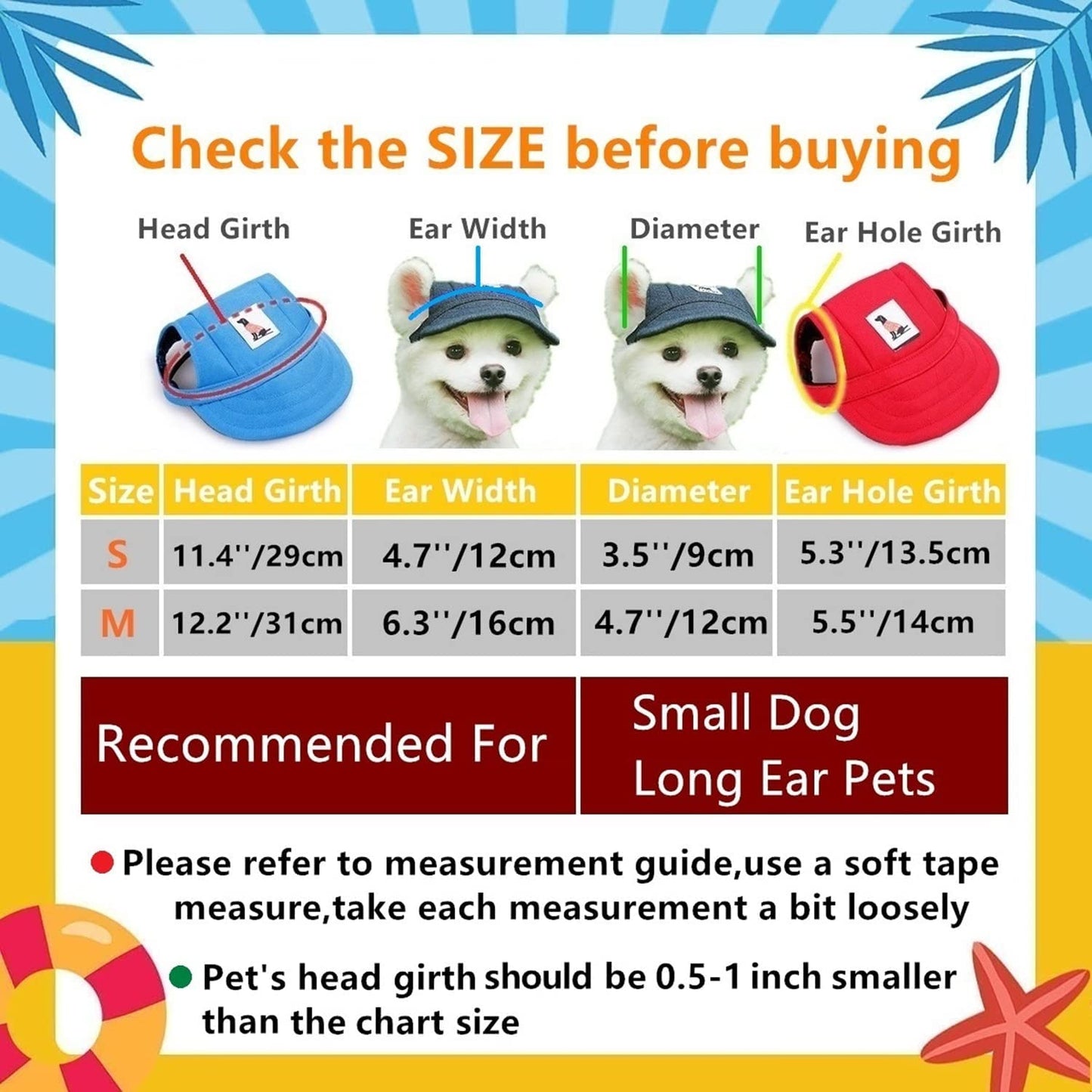 Small Dog Hat Baseball Cap Sun Hat with Ear Holes + Pet Dog Sunglasses Goggles Heart Shape Eye Wear,Sun/Uv Protection Adjustable Strap Waterproof Outdoor Party Birthday for Small Dog (Small, Black) Animals & Pet Supplies > Pet Supplies > Dog Supplies > Dog Apparel ideaspark   