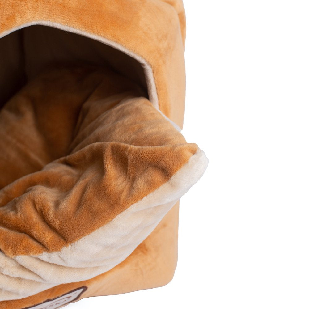 Armarkat Covered Pet Cat Bed, Brown Animals & Pet Supplies > Pet Supplies > Cat Supplies > Cat Beds Aeromark Intl Inc   