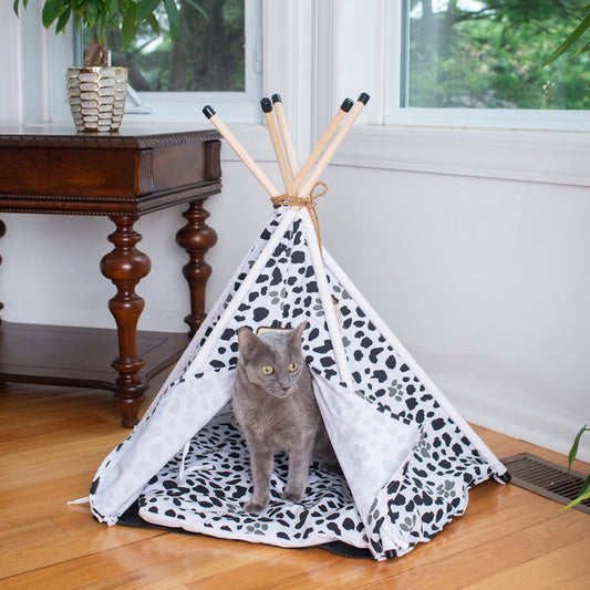 Armarkat Teepee Pet Cat Bed, Multicolor Animals & Pet Supplies > Pet Supplies > Cat Supplies > Cat Beds Aeromark Intl Inc   