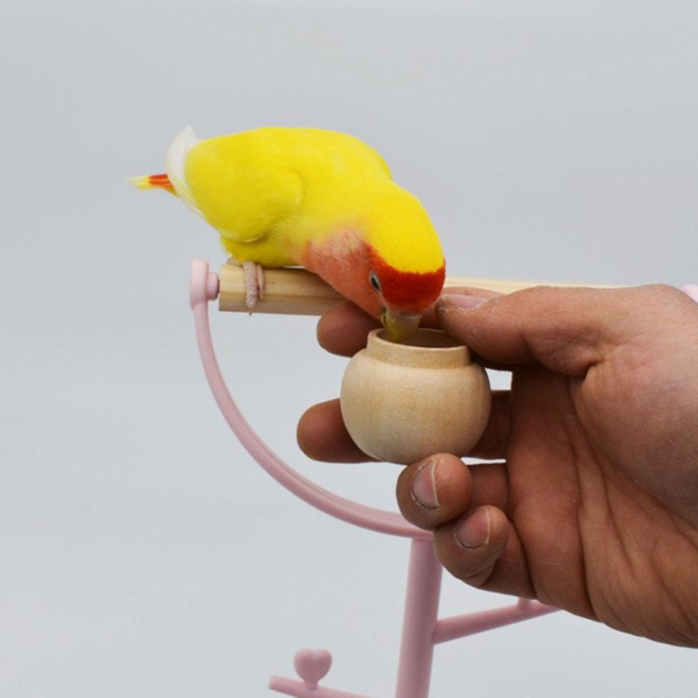 Small Bird Stand Perch Play Gym Cute Parrot Training Playstand Cage Accessories Animals & Pet Supplies > Pet Supplies > Bird Supplies > Bird Cage Accessories unahtinr   