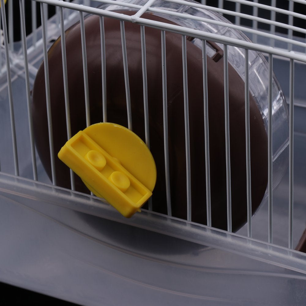 Pet Hamster Cage Easy DIY Portable Habitat, Critter Dwarf Hamster Gerbil Mouse Small Animal Travel Cage Coffee Animals & Pet Supplies > Pet Supplies > Small Animal Supplies > Small Animal Habitats & Cages perfk   