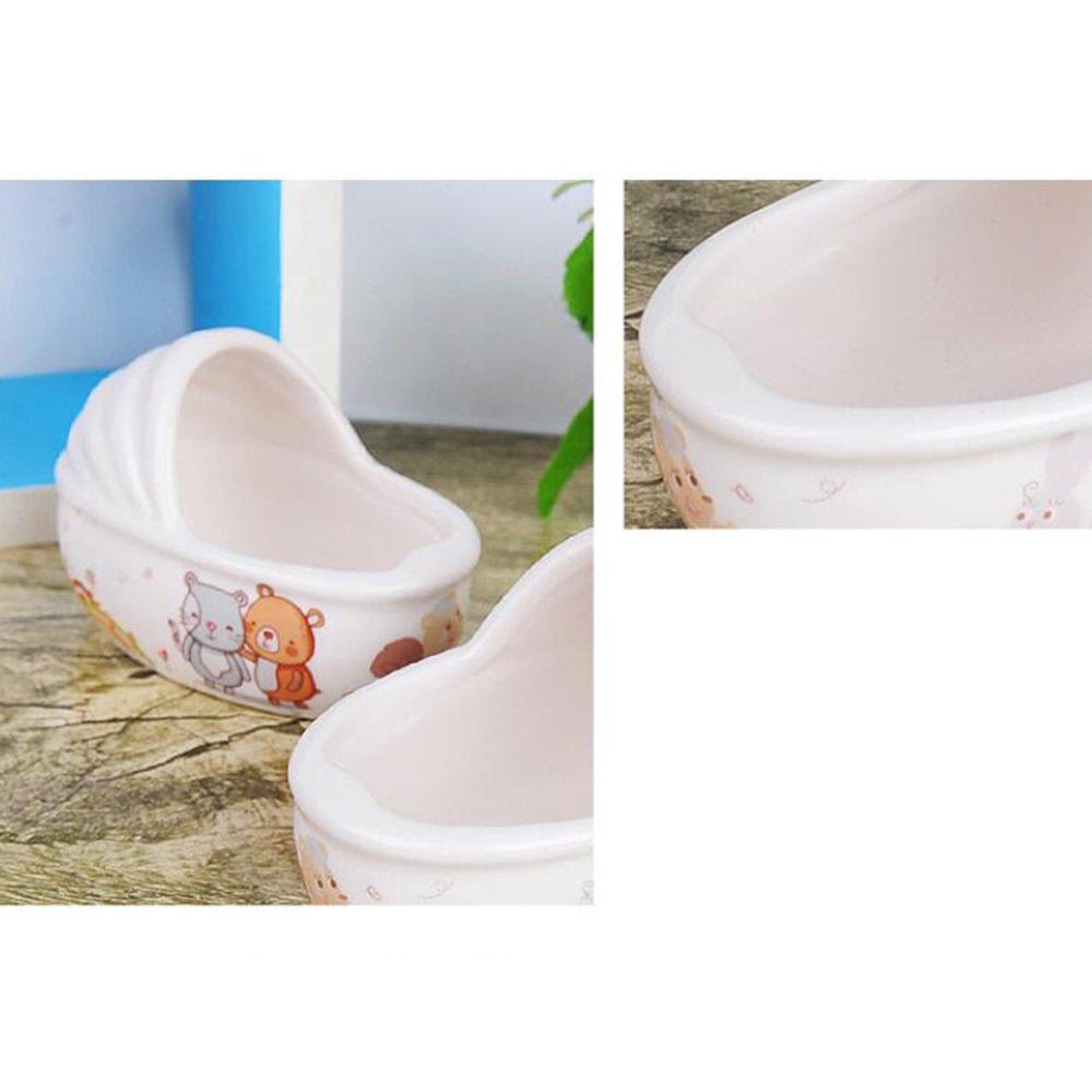 Visland Small Animal Hamster Bed, Bathtub Accessories Cage Toys, Ceramic Relax Habitat House, Sleep Pad Nest for Hamster /Guinea Pigs/Squirrel/Chinchilla Animals & Pet Supplies > Pet Supplies > Small Animal Supplies > Small Animal Habitats & Cages Visland   