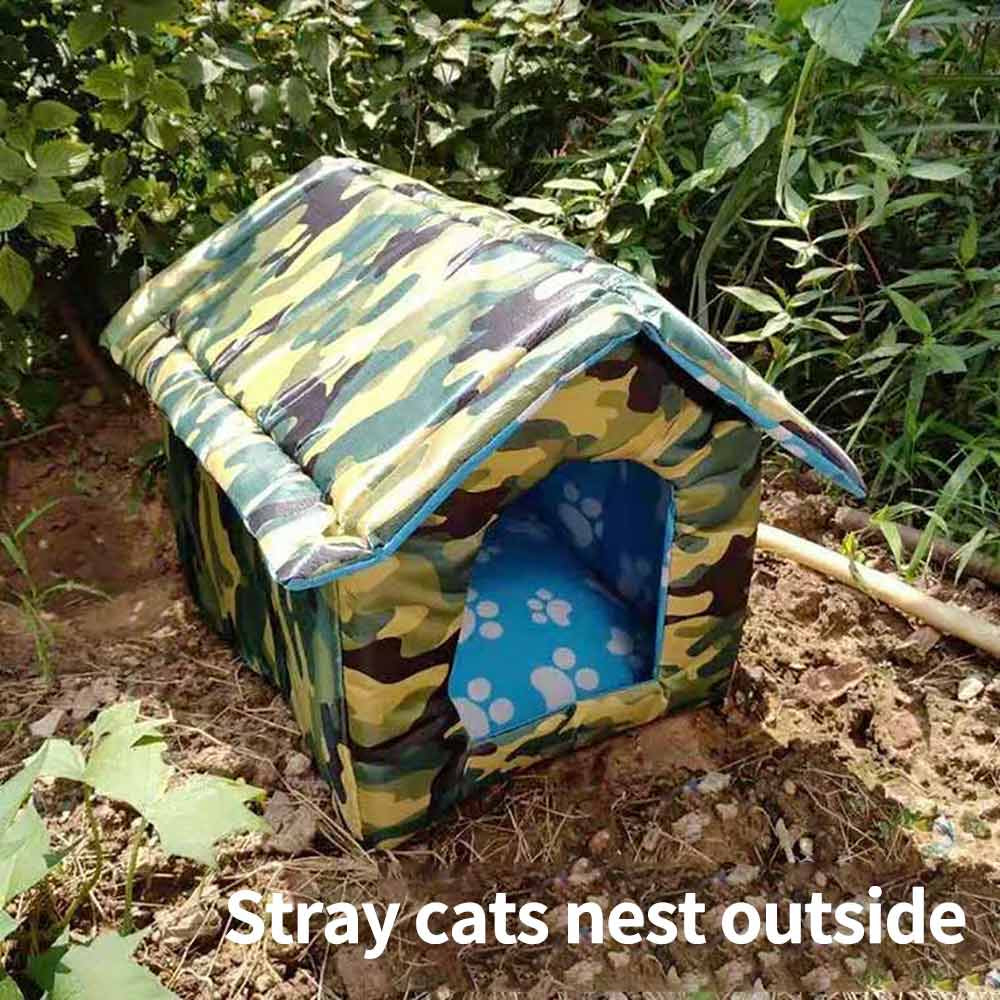 Powstro Waterproof Cat House Dog House Outdoor Rainproof Dog House Cat House Pet Supplies Animals & Pet Supplies > Pet Supplies > Dog Supplies > Dog Houses Powstro   