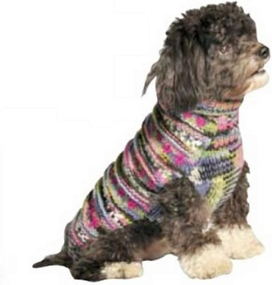 Chilly Dog Purple Woodstock Dog Sweater, X-Large Animals & Pet Supplies > Pet Supplies > Dog Supplies > Dog Apparel Chilly Dog   