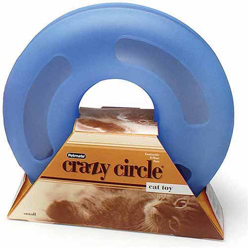 Petmate Small Crazy Circle Cat Toy Animals & Pet Supplies > Pet Supplies > Cat Supplies > Cat Toys Doskocil Manufacturing Co Inc   