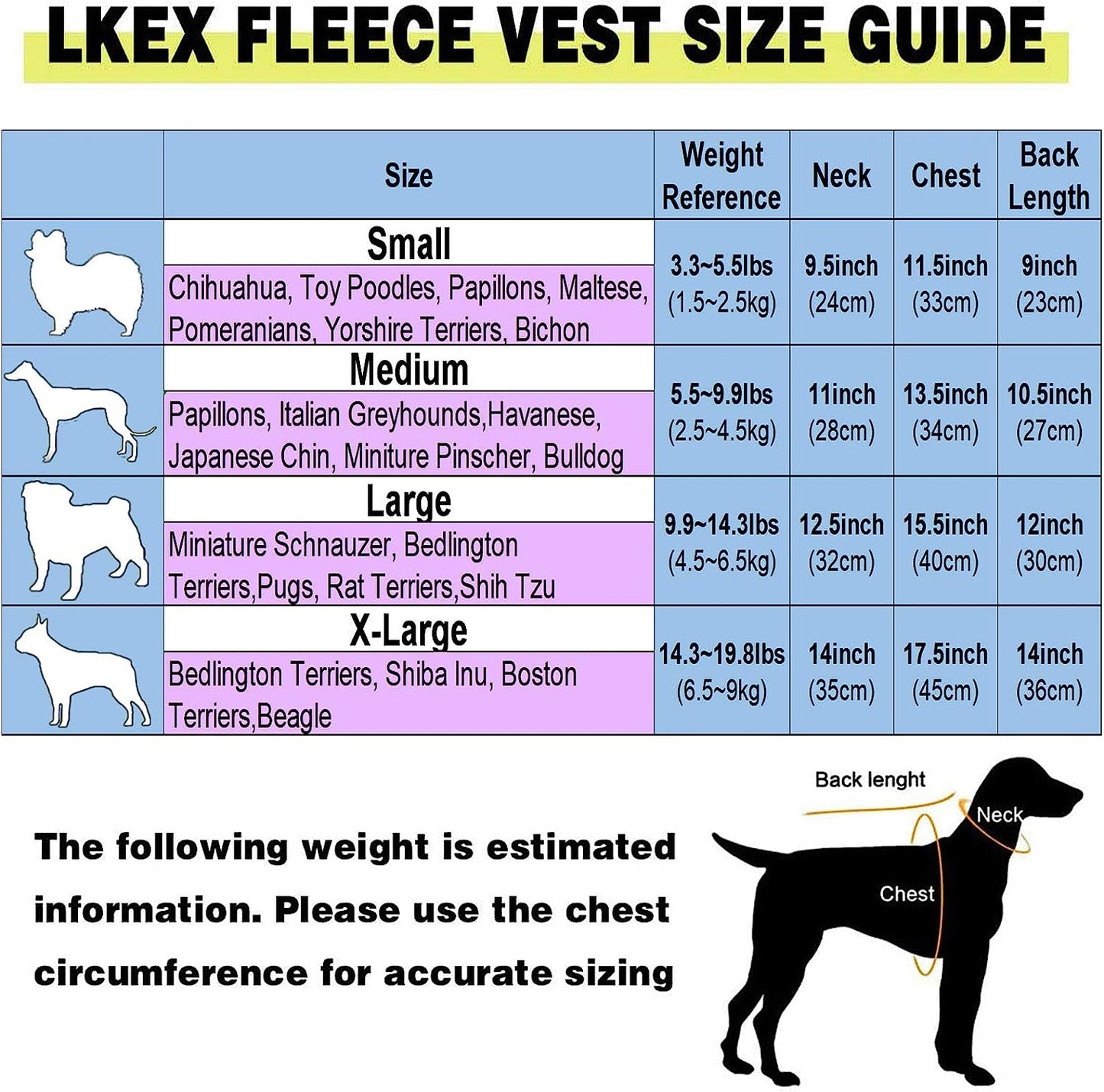 LKEX 2 Pack Dog Fleece Vest, Cozy Soft Winter Coat，Warm Dog Apparel，Cold Weather Small Dog Pullover Fleece Jacket Sweater with Leash Ring (M, Blue&Red) Animals & Pet Supplies > Pet Supplies > Dog Supplies > Dog Apparel LKEX   