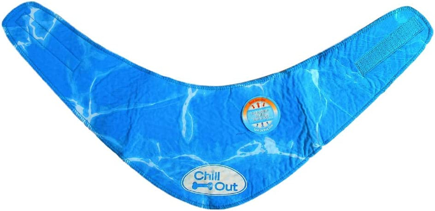 ALL for PAWS Chill Out Dog Ice Bandana, Instant Cooling Pet Bandana, Breathable Scarf Dog Cat Ice Collar for Summer Animals & Pet Supplies > Pet Supplies > Dog Supplies > Dog Apparel Rolf C. Hagen (USA) Corp.   