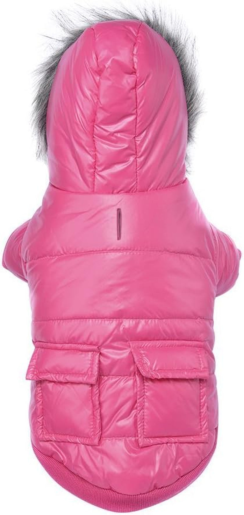 Lesypet Dog Coats for Small Dogs, Dog Jacket Warm Dog Winter Coat Windproof Puffer Jacket for Small Dogs Puppy, Pink S Animals & Pet Supplies > Pet Supplies > Dog Supplies > Dog Apparel LESYPET   