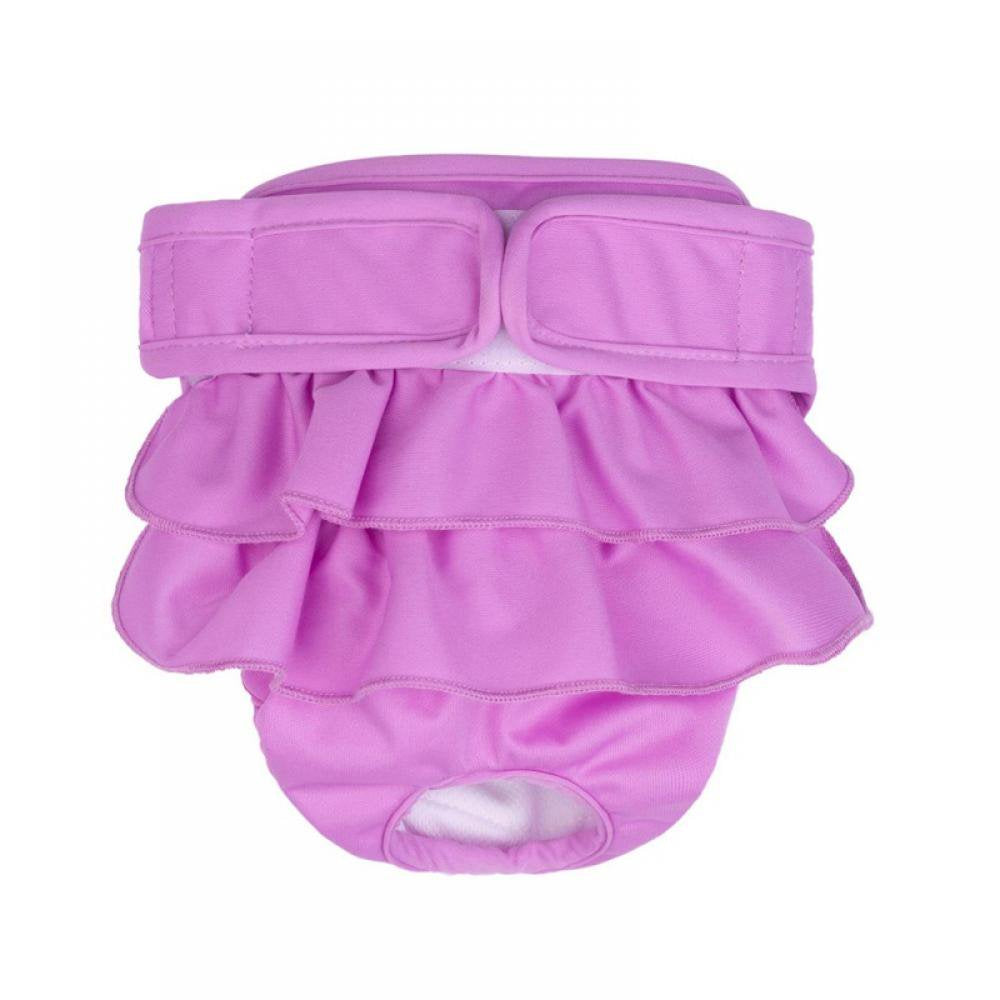 Dog Diapers Female Puppy Diapers for Female, Highly Absorbent Dog Heat Panties Reusable Washable Female Dog Diapers Animals & Pet Supplies > Pet Supplies > Dog Supplies > Dog Diaper Pads & Liners Goodly   