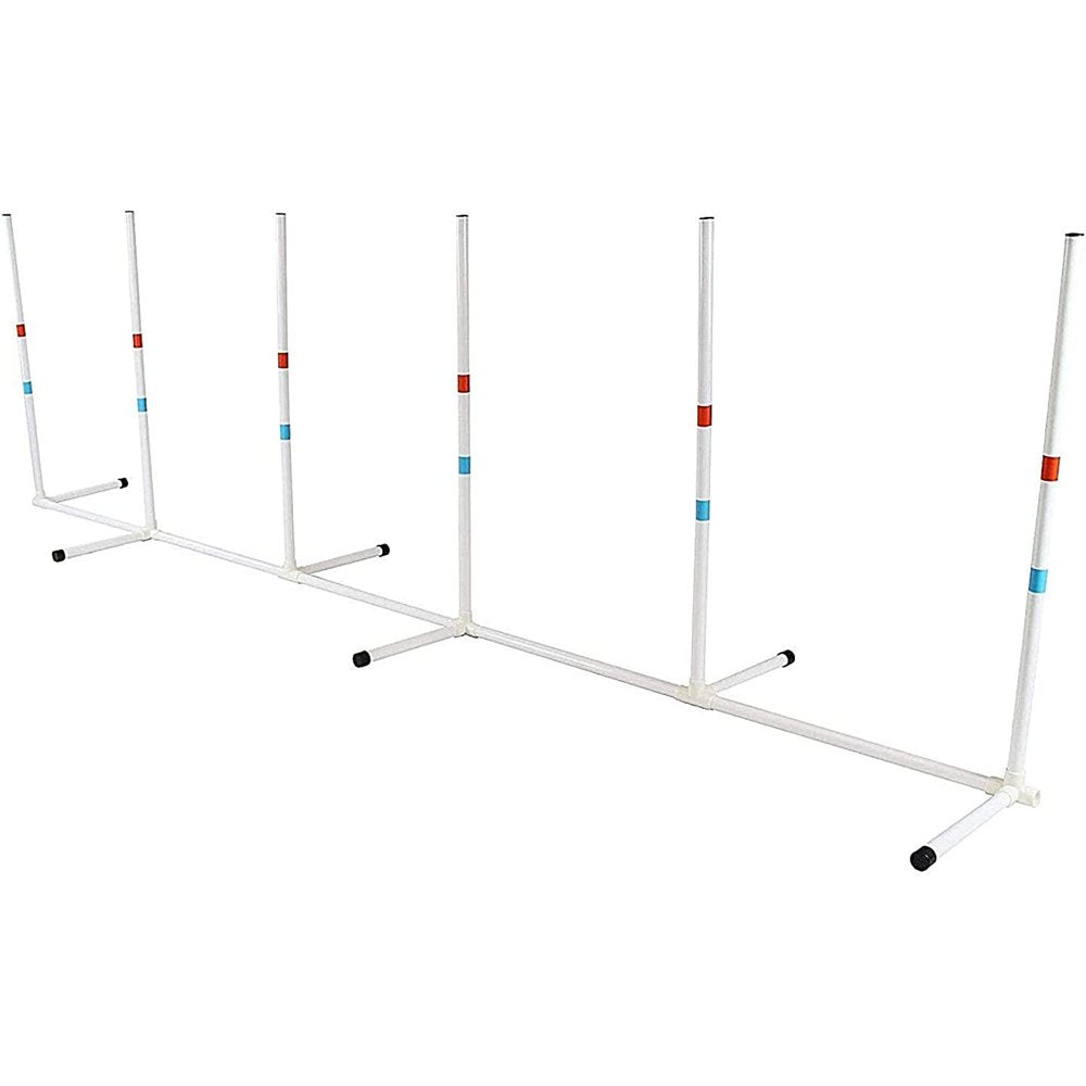 Jadayon Dog Agility Weave Poles, Fixed Set of Agility Weave Poles. Perfect for Backyard Fun and Playing with Your Dog! Animals & Pet Supplies > Pet Supplies > Dog Supplies > Dog Treadmills JaDAYon   