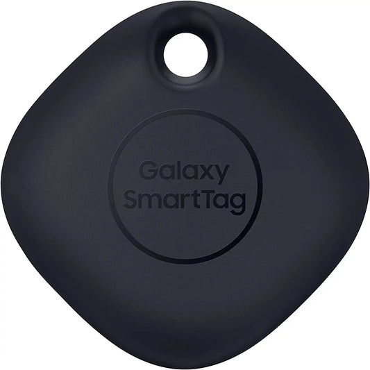 SAMSUNG Galaxy Smarttag Bluetooth Smart Home Accessory Tracker, Attachment Locator for Lost Keys, Bag, Wallet, Luggage, Pets, Glasses, 2021, US Version, Black Electronics > GPS Accessories > GPS Cases SAMSUNG   