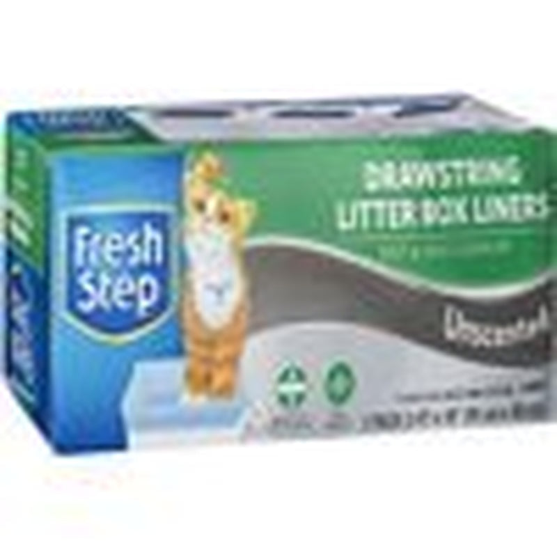 Fresh Step Drawstring Large Litter Box Liners, Heavy Duty Liners for Cat Litter Box, Scented & Unscented Available, Quick & Easy Cleanup Animals & Pet Supplies > Pet Supplies > Cat Supplies > Cat Litter Box Liners coming soon   