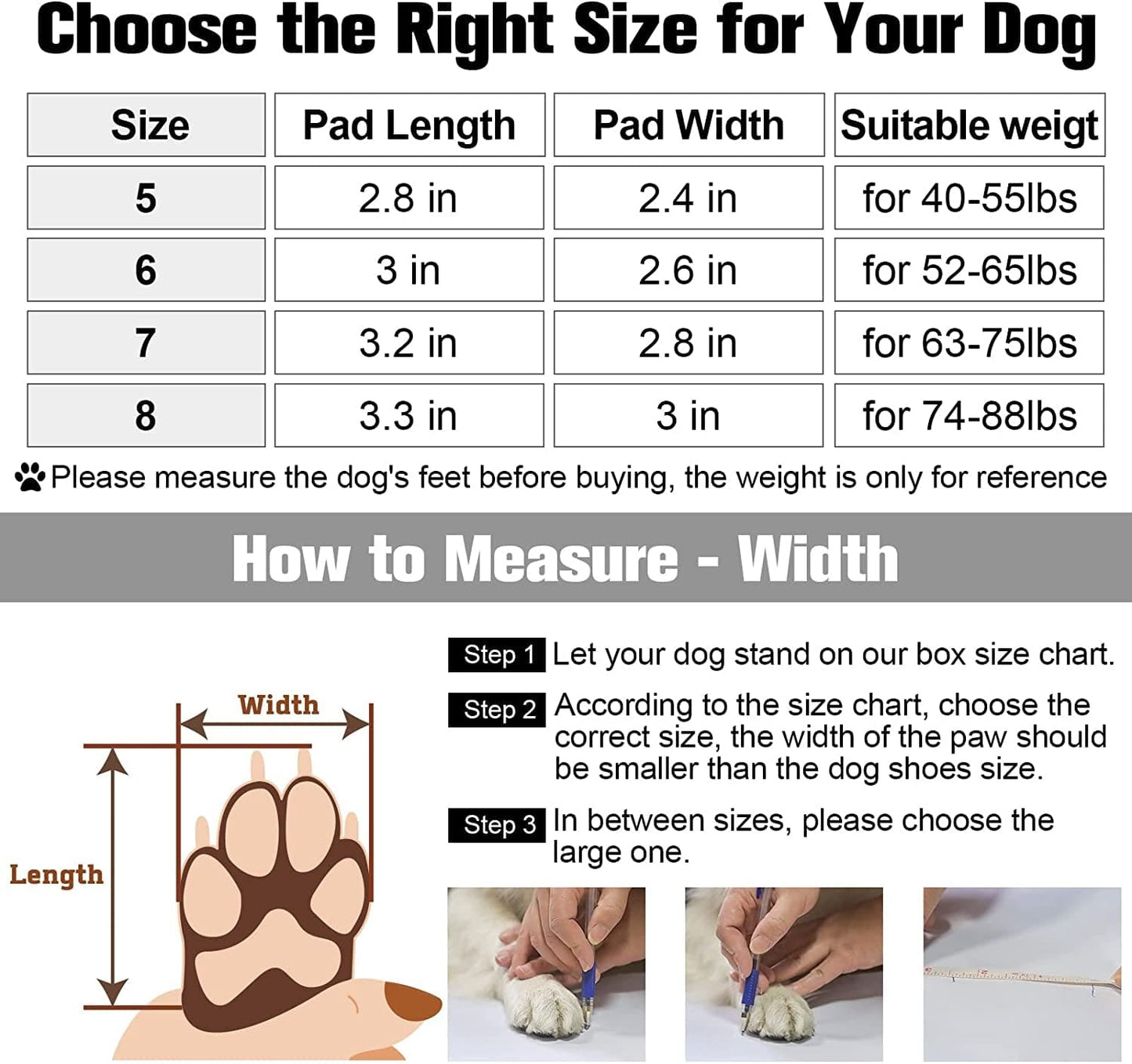BEAUTYZOO Dog Boots Paw Protectors Shoes for Medium Large Dogs with Reflective Straps Anti-Slip Sole, Waterproof Dog Booties Outdoor 4PCS / Set Animals & Pet Supplies > Pet Supplies > Dog Supplies > Dog Apparel BEAUTYZOO   