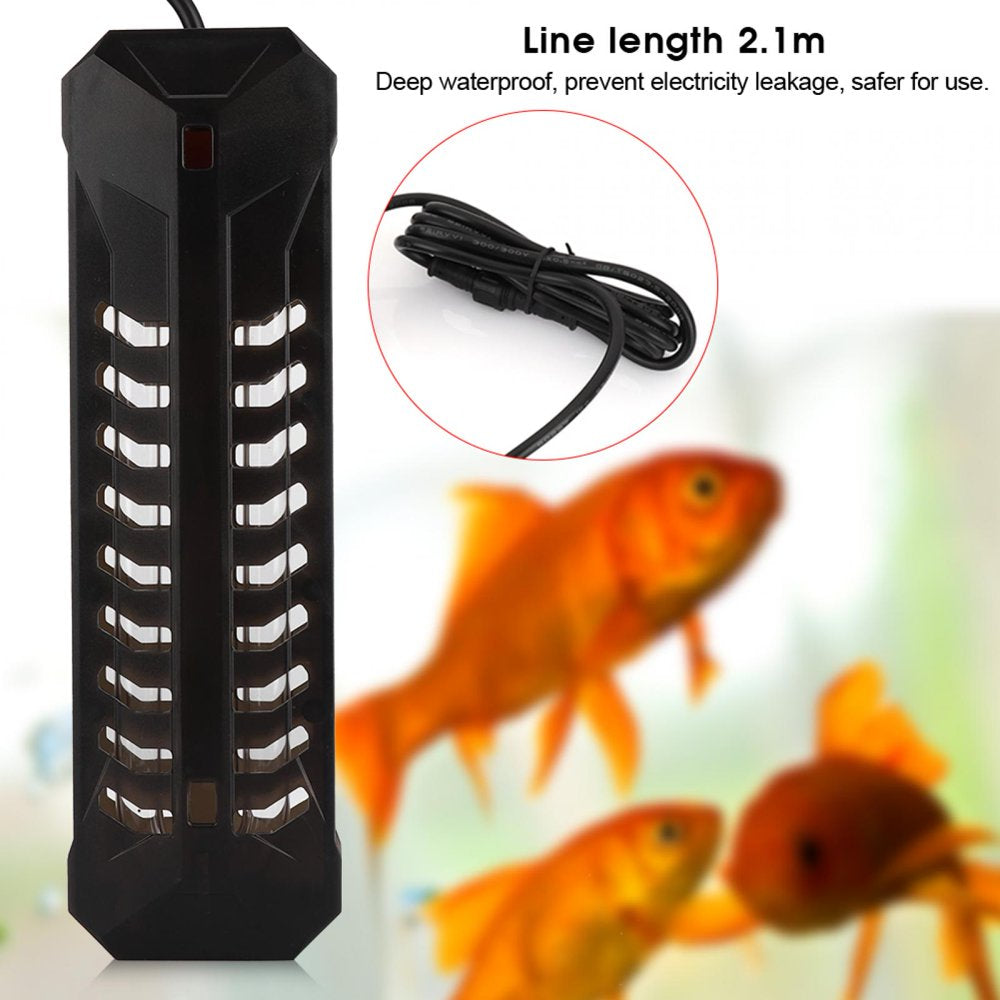 Mgaxyff Aquarium Sterilizer Light,Fish Tank Germicidal Lamp,Aquarium Submersible UV Light Sterilizer Pond Fish Tank Germicidal Sterilization Lamp Animals & Pet Supplies > Pet Supplies > Fish Supplies > Aquarium Lighting Mgaxyff   