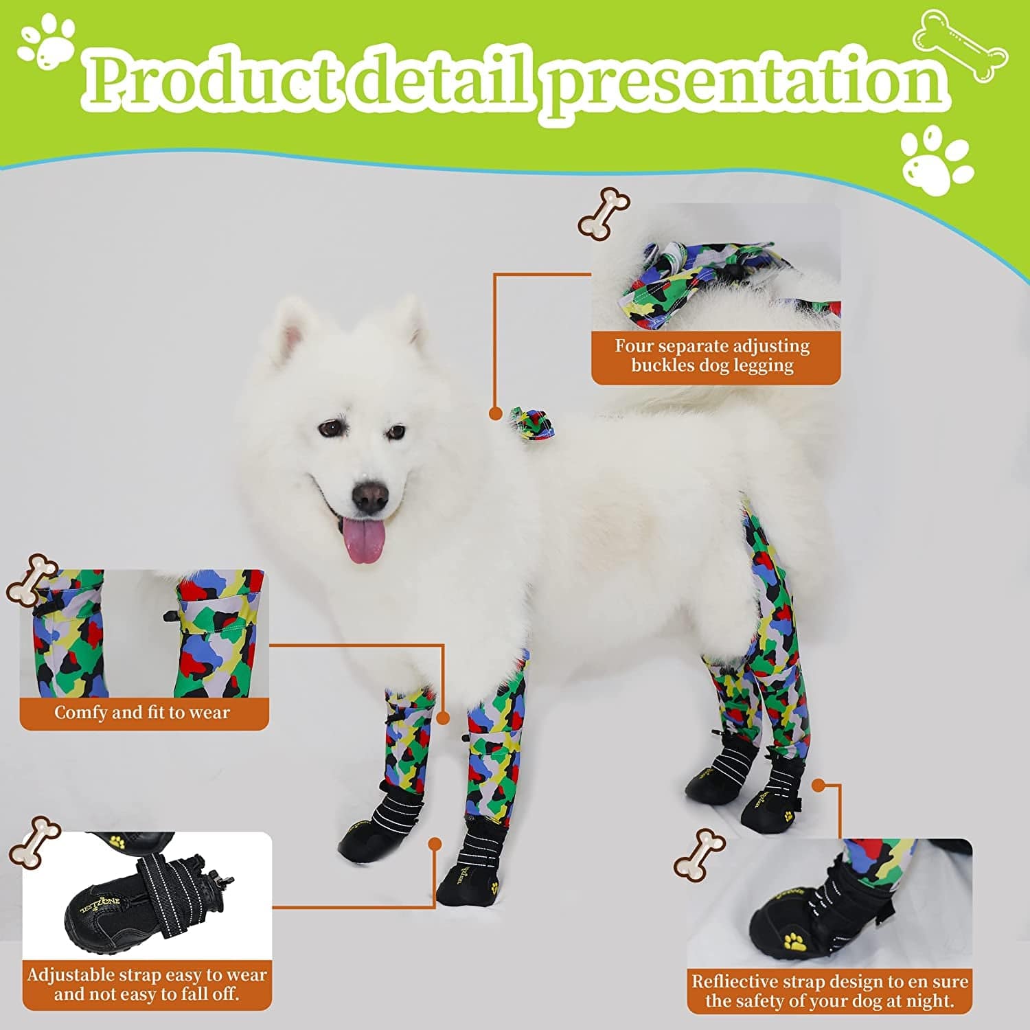 Discover the Deluxe Easy-On Dog Boot Leggings by Walkee Paws - Get Better  Picks