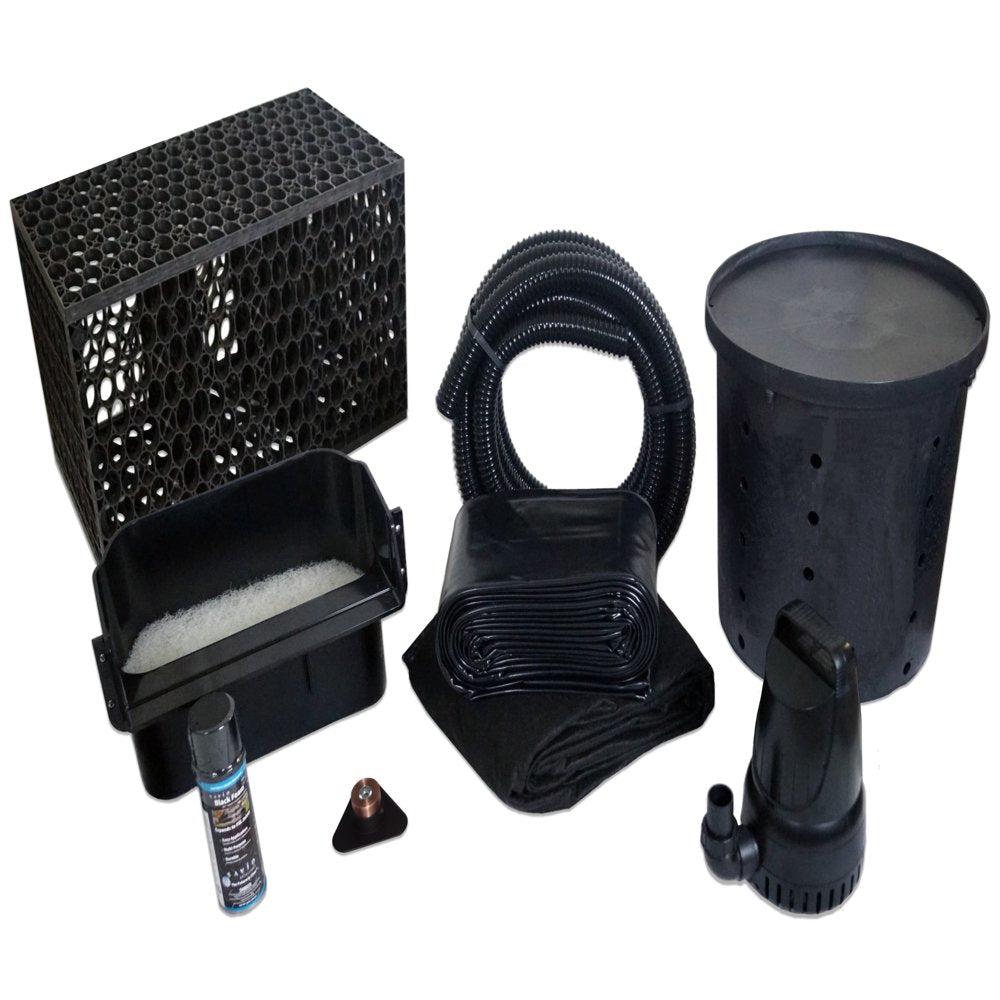 HALF off PONDS Simply Waterfalls 3300 Pond Free Waterfall Kit with Matrixblox, with 10 Ft by 15 Ft EPDM Liner and 3,000 GPH Aqua Pulse Series Submersible Pump - PSANB2 Animals & Pet Supplies > Pet Supplies > Fish Supplies > Aquarium & Pond Tubing Half Off Ponds w/ MatrixBlox 10' x 20' PolyGuard Pond Liner 