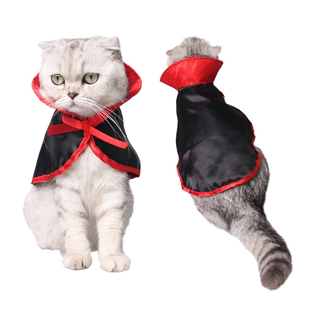 Cat Costume Halloween Pet Costumes Pet Cape Apparel for Small Dogs Cats Animals & Pet Supplies > Pet Supplies > Cat Supplies > Cat Apparel Pannow   