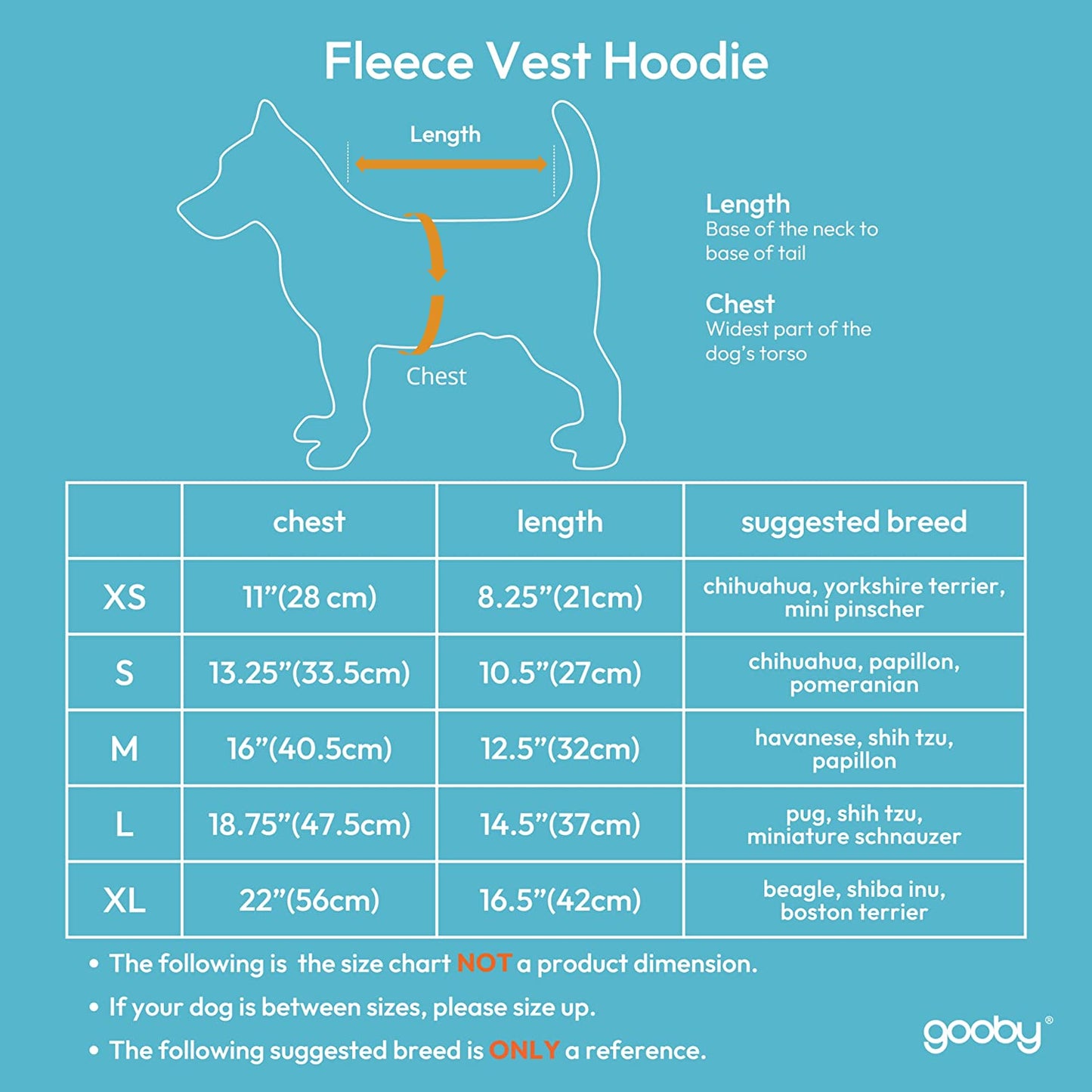 Gooby Fleece Vest Hoodie Dog Sweater - Pink, Medium - Warm Pullover Dog Hoodie with O-Ring Leash - Winter Hooded Small Dog Sweater - Dog Clothes for Small Dogs Boy or Girl, and Medium Dogs Animals & Pet Supplies > Pet Supplies > Dog Supplies > Dog Apparel Inafiction USA, Inc. dba Gooby Pet Fashion   