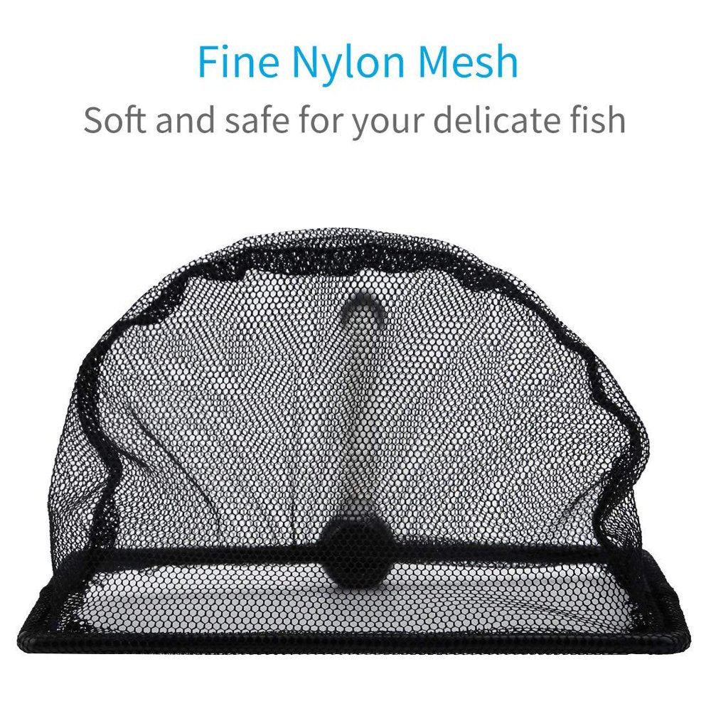Pawfly Telescopic Aquarium Net Fine Mesh Small Fishnet with Extendable 9-24  inch Long Handle