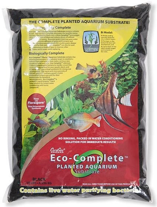 Caribsea Eco-Complete Planted Aquarium Substrate 20 Lbs Pack of 4 Animals & Pet Supplies > Pet Supplies > Fish Supplies > Aquarium Gravel & Substrates Caribsea   