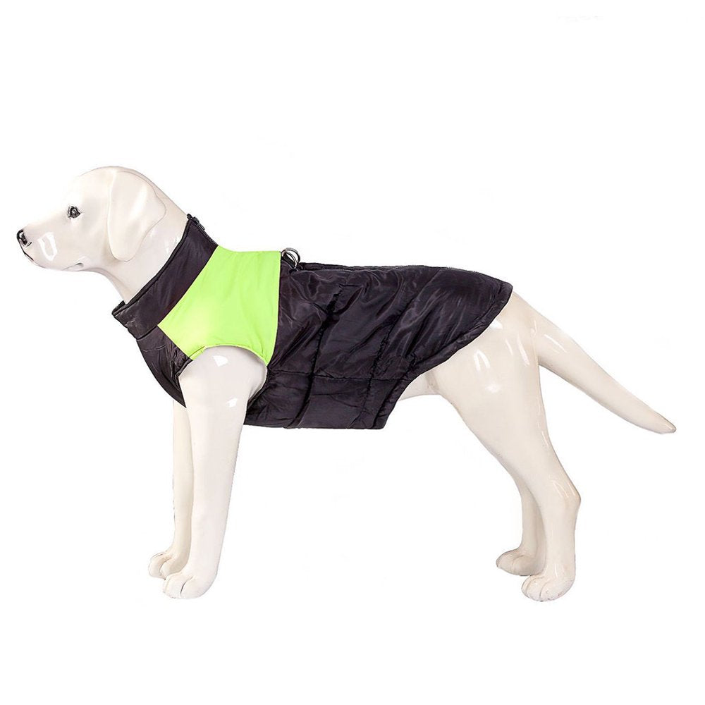 Summer Sale Maplople Us Pet Dog Vest Jacket Warm Waterproof Clothes Winter Padded Coat Small/Large Big Deal Y Big Deal Y Animals & Pet Supplies > Pet Supplies > Dog Supplies > Dog Diaper Pads & Liners Maplople- L Green 