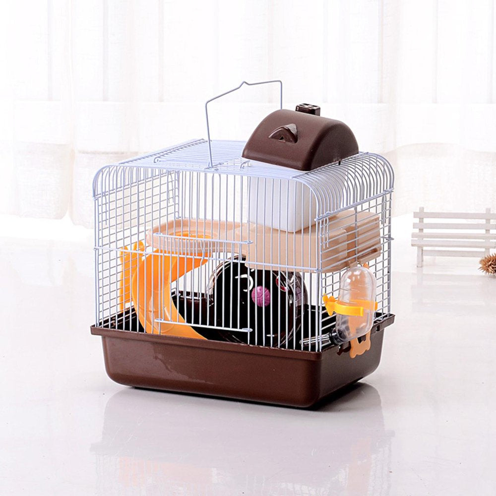 Large Hamster Cage Gerbil Haven Habitat Small Animal Mice Rats Rodent Gerbil Cage - Brown Animals & Pet Supplies > Pet Supplies > Small Animal Supplies > Small Animal Habitats & Cages perfk   