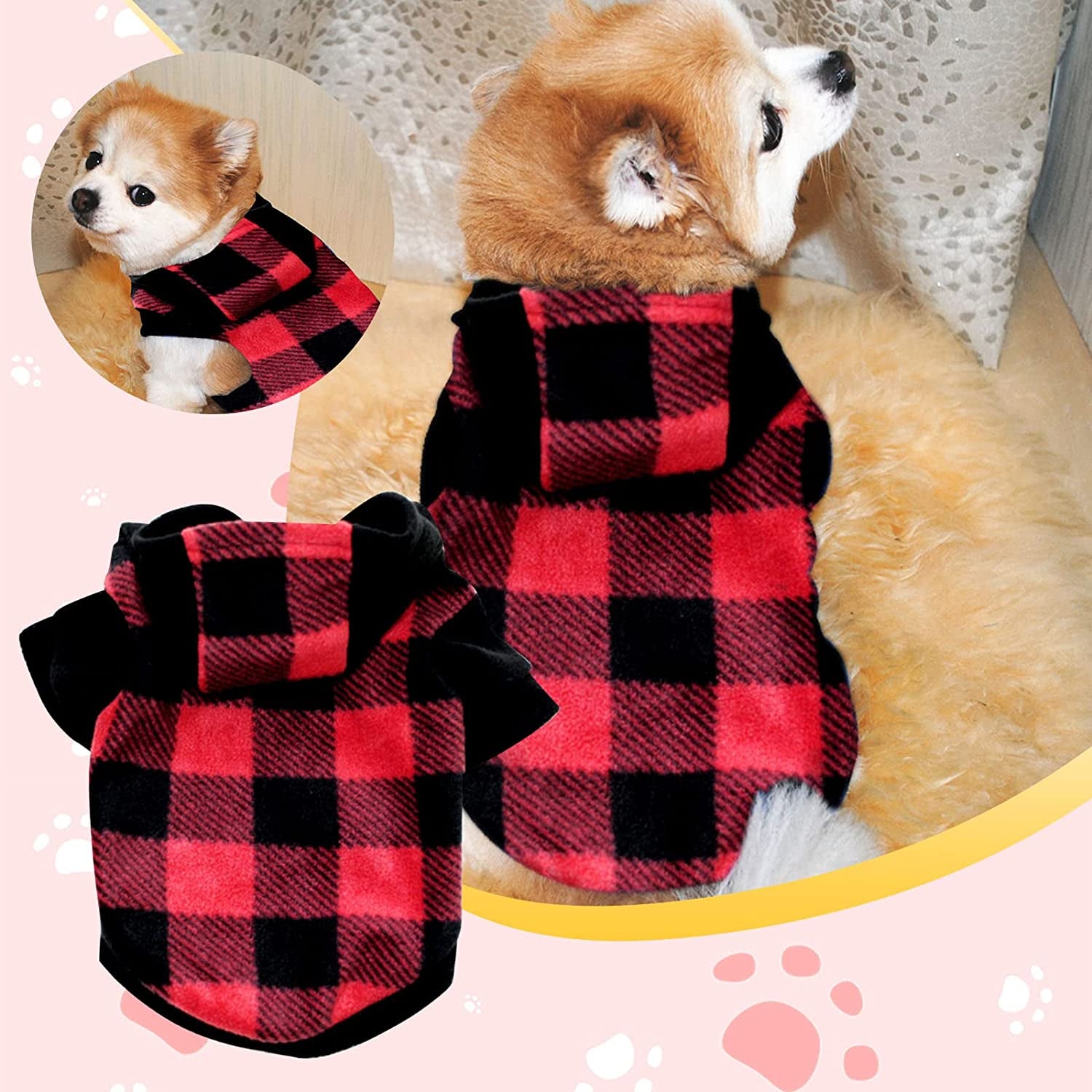 Pet Clothes for Medium Dogs Boys 1Pc Winter Coat Jacket for Small Medium Dogs Thicken Dog Coat Puppy Clothes for Large Dogs Female Animals & Pet Supplies > Pet Supplies > Dog Supplies > Dog Apparel HonpraD   