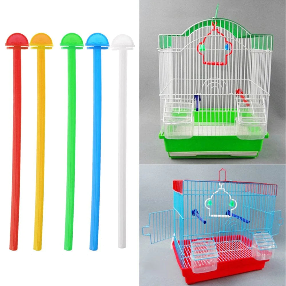 Bird Cage Perch Stand Holder Plastic Bird Finch Canary Budgie Cage Platform Animals & Pet Supplies > Pet Supplies > Bird Supplies > Bird Cages & Stands STAGA   