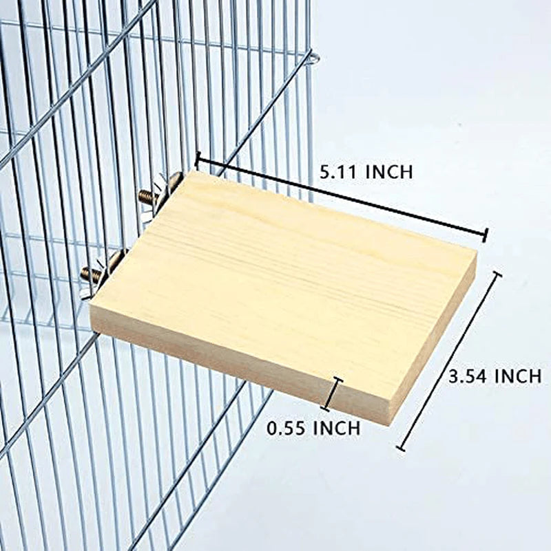 Bird Perch Stand Platform,Bird Perches Stand Toy, Wood Parrot Perch Stand Platform for Pet Parrot Budgies Parakeet Cockatiels Conure Lovebirds Rat Mouse Cage Accessories Exercise Toys (DK NAT) Animals & Pet Supplies > Pet Supplies > Bird Supplies > Bird Cage Accessories LSSH GmbH   