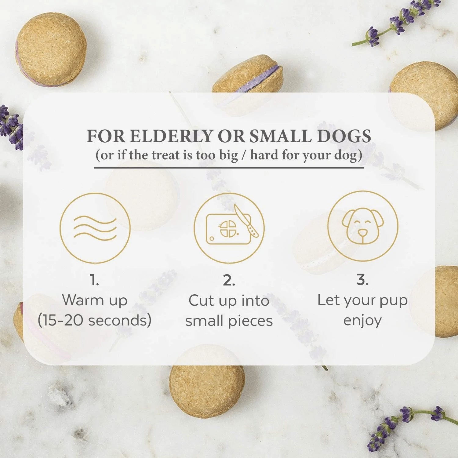 Bonne Et Filou Dog Treats Dog Macarons Luxury Handmade Dog Gifts Dog Birthday Healthy and Delicious Gourmet Dog Snack with All-Natural Ingredients Animals & Pet Supplies > Pet Supplies > Dog Supplies > Dog Treats Bonne et Filou   