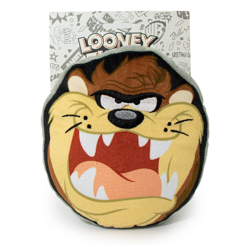 Buckle-Down Dog Toy, Looney Tunes, Plush Squeaker Taz / Tasmanian Devil Growling Face Animals & Pet Supplies > Pet Supplies > Dog Supplies > Dog Toys Buckle-Down   