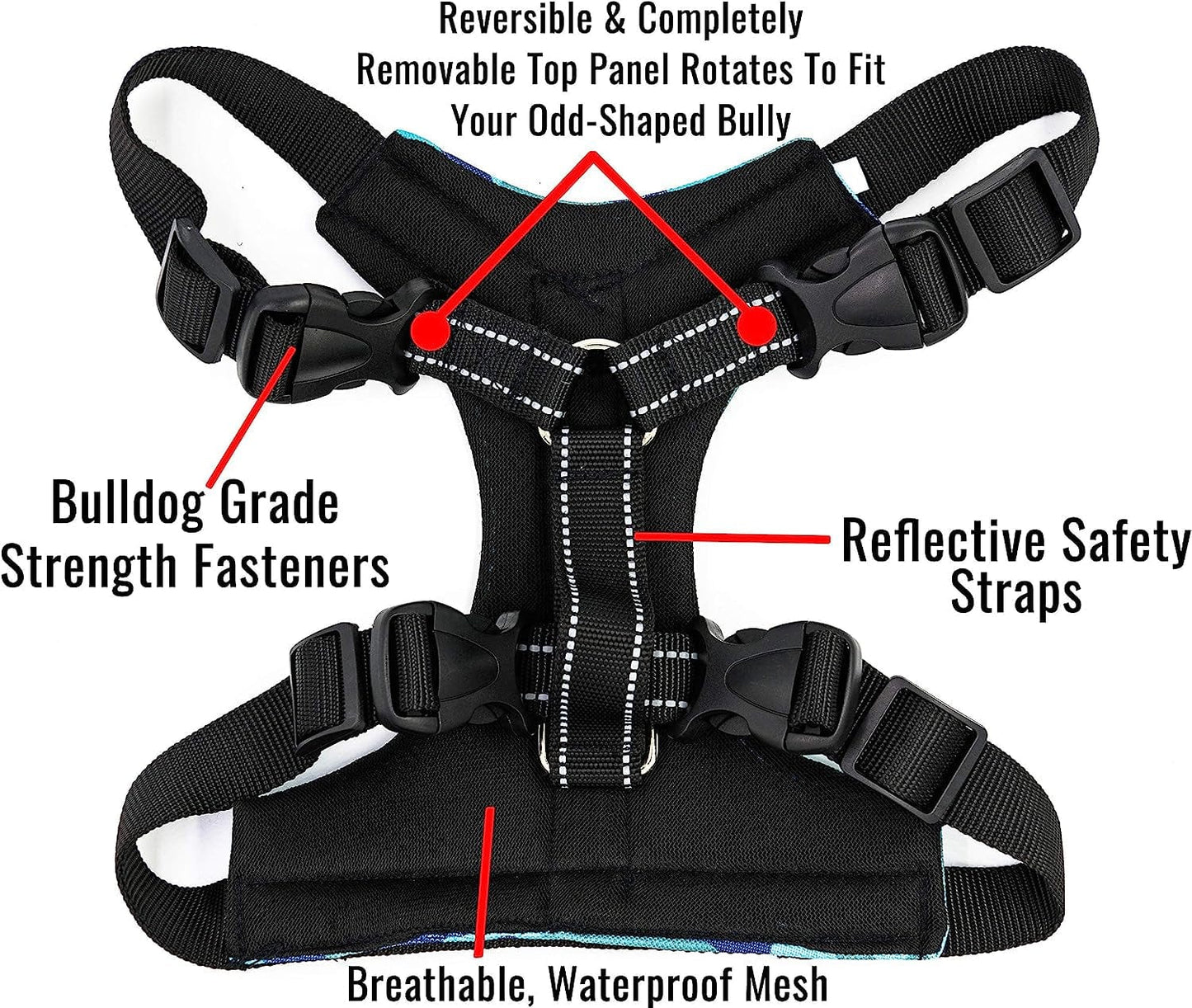 Bulldog Grade No Pull Dog Harness - Custom Fit, Reflective Vest Harnesses with Handle Designed for English Bulldogs, French Bulldogs, and American Bulldogs (Small, Canine Khaki Camo) Animals & Pet Supplies > Pet Supplies > Dog Supplies > Dog Apparel Bulldog Grade   