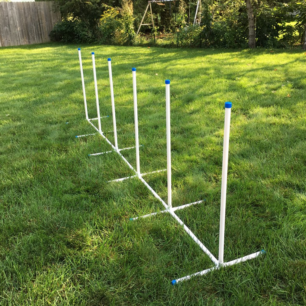 Trademark Innovations Dog Training Agility Weave Poles Equipment Set Animals & Pet Supplies > Pet Supplies > Dog Supplies > Dog Treadmills Trademark Innovations   