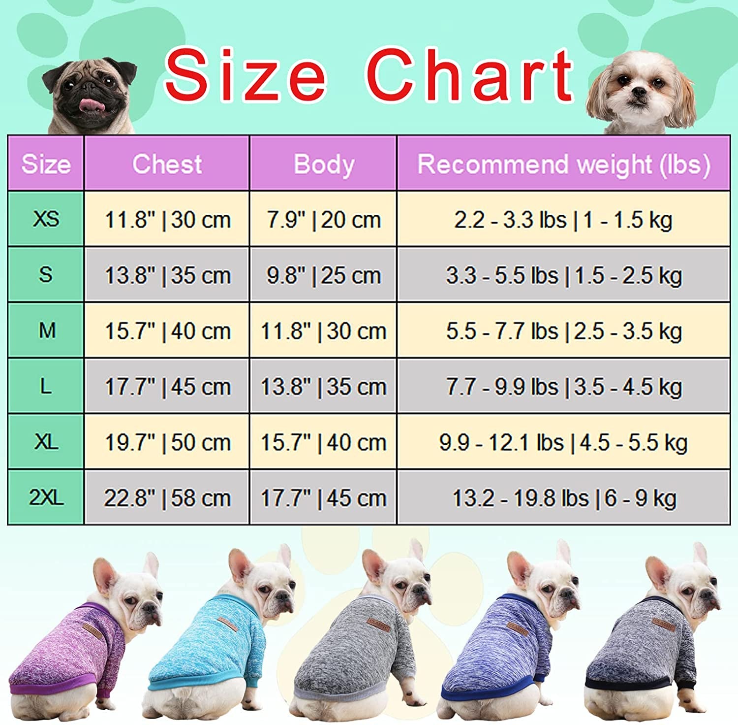 Dog Sweater Classic Dog Sweaters for Small Medium Dogs Warm and Soft Small Dog Sweater Puppy Sweaters for Small Dogs Winter Pet Dog Cat Sweater Clothes for Girls or Boys Animals & Pet Supplies > Pet Supplies > Dog Supplies > Dog Apparel LOVOUS   